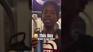 Guy on train asks for 🥦 Follow HakiOfficialviralvideo subway funny [upl. by Walden]