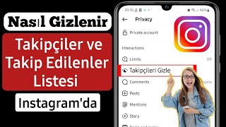 Instagram Takipçi Listesi Nasıl Gizlenir 2024 [upl. by Aihsetal445]