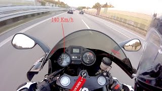 Aprilia RS 125 TOP SPEED [upl. by Inava196]