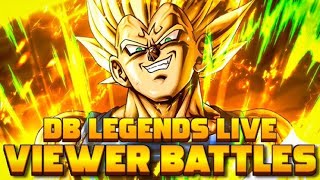 LIVE DRAGON BALL LEGENDS VIEWER BATTLES AND SUMMONS dblegends dragonballlegends shorts [upl. by Nylirak505]