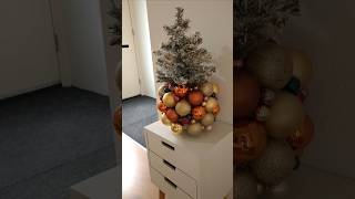 Diy met debKerstballen vaas maken christmas diy kerst diykerst diychristmasdecoration [upl. by Evie341]