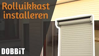 Rolluikkast installeren [upl. by Godred]