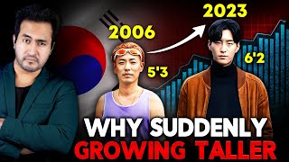 Why are SOUTH KOREANS Suddenly Growing TALLER [upl. by Elva]