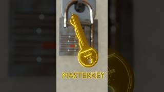 HOW MASTERKEYS WORK😲 3danimition shorts [upl. by Haleeuqa1]