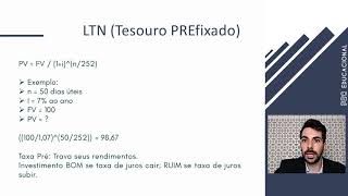 Como calcular o LTN [upl. by Dionisio]