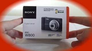 Unboxing and Review of the Sony Cybershot DSCW800 Digital Camera  4 [upl. by Xever281]