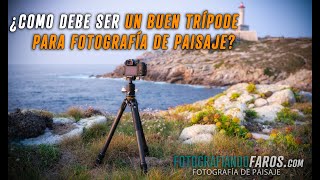 Como debe ser un trípode para fotografía de paisaje [upl. by Urien958]