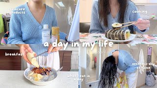 a cute and calm PRODUCTIVE day in my life🌸 morning to evening full day vlog what I eat in a day [upl. by Gabrielle540]