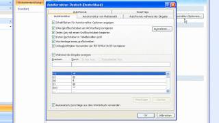 Outlook 2007  Kürzel mit der Autokorrektur erstellen [upl. by Adias29]