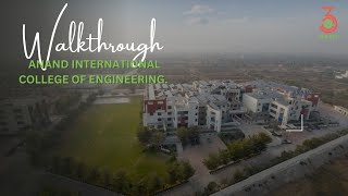 ANAND INTERNATIONAL COLLEGE OF ENGINEERING  WALKTHROUGH VIDEO [upl. by Ylrak51]