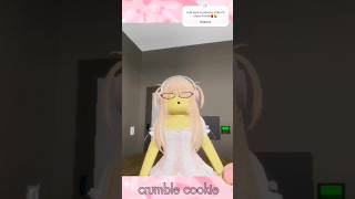 😜😱PROBANDO CRUMBLES COOKIES EN BROOKHAVEN😱😜 holafresitasyoutubeshorts pincheyoutubeponmeenparati [upl. by Atiuqin]