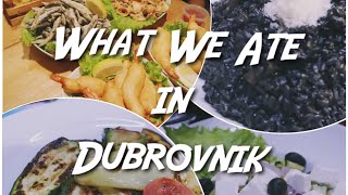 What We Ate in Dubrovnik Croatia  Food Trip amp Review [upl. by Fonzie434]