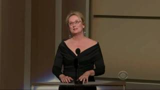 HD Meryl Streep Salutes Robert De Niro  Kennedy Center Honors 2009 [upl. by Eduam936]