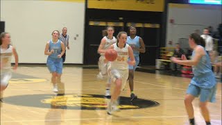 Bettendorf girls basketball tops Cedar Rapids Jefferson [upl. by Ardolino]