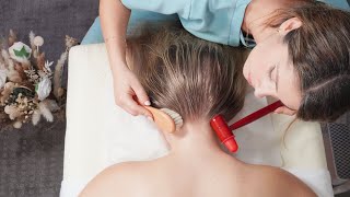 ASMR Scalp Treatment amp Nape Massage  Unintentional Style Real Person Soft Spoken Medical Roleplay [upl. by Filmore]