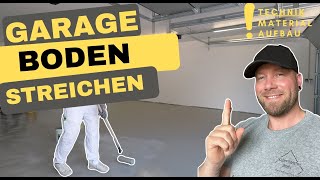 Das musst du beachten bei dem Garagenboden [upl. by Lena516]