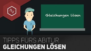 Gleichungen lösen im Abi  Alle Verfahren im Überblick [upl. by Rentschler322]