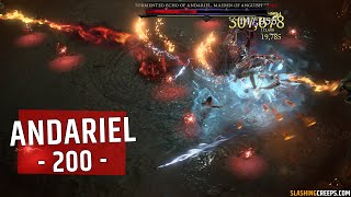 Tormented Echo of Uber Andariel 200 Diablo 4 Patch 14 guide and full gameplay [upl. by Millham]