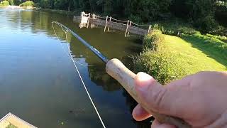 Knitsley Mill fly fishing with Two Novice Anglers who fish the evening rise July 2023 [upl. by Shari760]