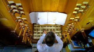 Passacaille dArmide Lully au grand orgue de la cathédrale dAlbi [upl. by Maiga339]