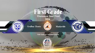 First Grade  Grafton Ghosts  VS  Macksville 2024 Elimination Semi Final [upl. by Enidualc]