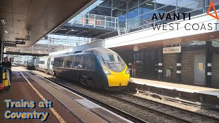 Trains at Coventry WCML 30072024 [upl. by Niliak484]