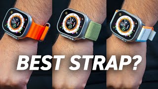 I Compared Every Apple Watch Ultra 2 Strap  Trail vs Alpine vs Ocean [upl. by Benedicta640]