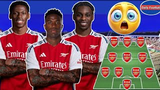 Arsenals Dream Lineup With Vini Frimpong amp David 😱 Arsenal January Transfers 2025 🔥 [upl. by Yorke]