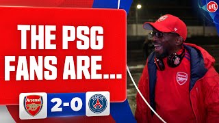 I Cant Believe Im Gonna Say This But PSG Fans AreTy  Arsenal 20 PSG [upl. by Montgomery]