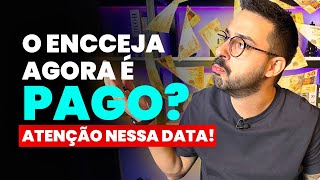 O ENCCEJA agora é pago Atenção nessa data [upl. by Joette949]