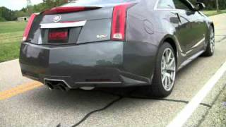 Listen to the Loud CORSA Performance 2011 Cadillac CTSV Coupe Sport PN 14942 Exhaust System [upl. by Yliram]