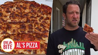 Barstool Pizza Review  Als Pizza Warrenville IL [upl. by Helenka]