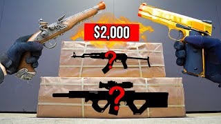 I Spent 2000 on Airsoft Mystery Boxes from Across the World [upl. by Yenial]