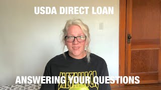 USDA Direct Loan 2022  Answering Your Questions  How To Apply [upl. by Fedak]