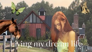 How I created my quotcottagecorequot dream life 🧚‍♀️ 🌷 🌱 [upl. by Gian]