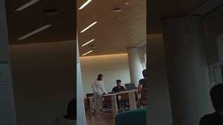 Blasting INAPPROPRIATE Songs in the Library PRANK shorts library funny karen northcarolina ok [upl. by Siraj190]