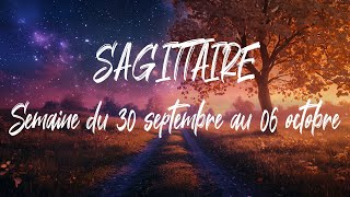 ♐ SAGITTAIRE ♐  NOUVELLE LUNE en Balance et tirage du 30 septembre au 06 octobre [upl. by Ahtelat]