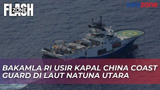 Momen Bakamla RI Usir Kapal China Coast Guard di Laut Natuna Utara [upl. by Marguerie]