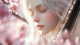 Cherry Blossom Land  Fall as Sleep by Soothing Harmonies and Mystical Harps Melodies [upl. by Higginbotham786]