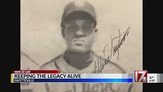 Fayetteville Woodpeckers honor local resident former Negro League player [upl. by Kciderf232]