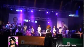 COCO ARGENTEE ET MANU DIBANGO CONCERT DE LUNITE DU 18 MAI 2014 AU MUSE NATIONAL A YAOUNDE CAMEROUN [upl. by Eedoj]