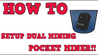 How to setup your Dual Cryptocurrency Pocket Miner  Pebble Tracker IoTex amp Fry Foundation miner [upl. by Gies]