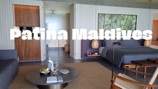 Patina Maldives Fari Islands  1 Bedroom Water Pool Villa  Luxury Resort [upl. by Yrakaz]