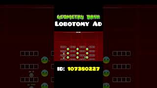 My Lobotomy Ad by misemiseme  Geometry Dash 22 geometrydash gd shorts kirby magolor [upl. by Adnohrahs]