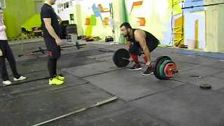 Aris CFU UndergroundBox Ilias Iliadis hp clean 130 kg 3 repthanasis Zisiopoulos Crossfit trainer [upl. by Etnahc146]