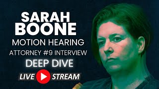 Sarah Boone Trial Motions Hearing Aftermath Deep Dive [upl. by Armillia]