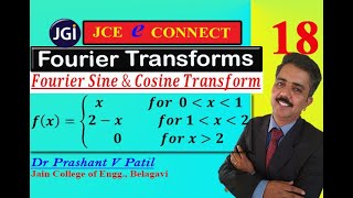 Fourier Sine amp Cosine Transform  18mat31  Dr Prashant Patil [upl. by Nylkaj718]