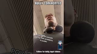 Man confronts bully who was shouting at his wife on the train London [upl. by Ahsiakal]