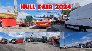 Hull Fair Ride Build Walkthrough 2024 [upl. by Haerdna961]