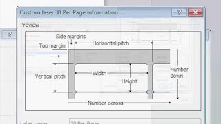 How To Make Custom Label Templates In Microsoft Word [upl. by Frechette]